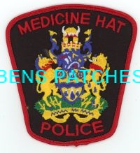 CANADA,ALBERTA,MEDICINE HAT POLICE 2